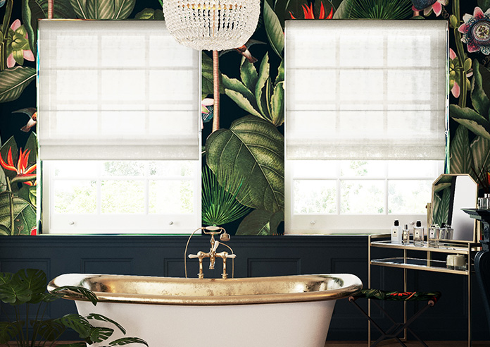 Brescia Voile, Purity - Twist&Fit Roman Blind - Image 3